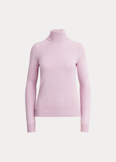 Women's Ralph Lauren Lacquered Turtleneck Sweater | 935401UTC